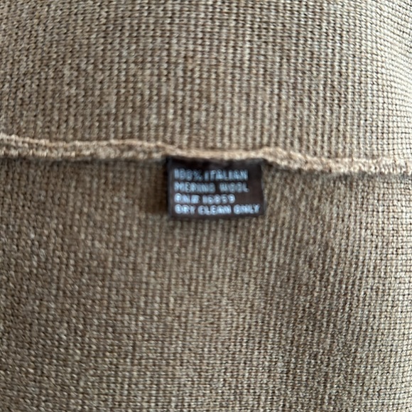 J Mclaughin medium merino wool midi beige vest - Picture 5 of 6